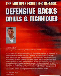 Thumbnail for (Rental)-The Multiple Front 4-3 Defense:defensive Backs