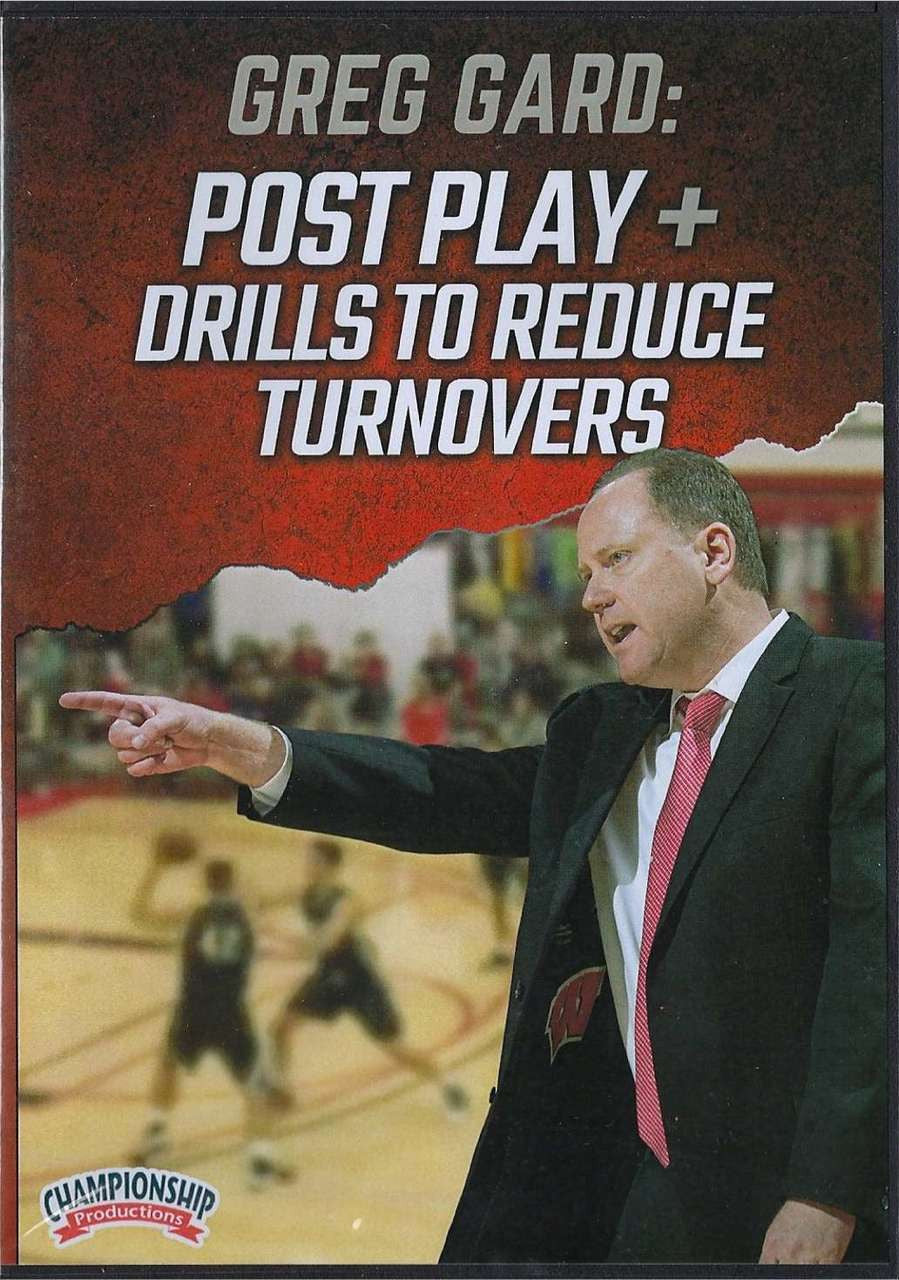 Post Play & Drills to Reduce Turnovers by Greg Gard Instructional Basketball Coaching Video