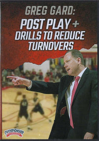 Thumbnail for Post Play & Drills to Reduce Turnovers by Greg Gard Instructional Basketball Coaching Video