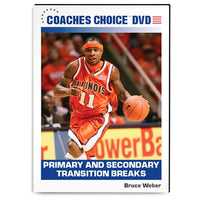 Thumbnail for Primary & Secondary Transition Breaks by Bruce Weber Instructional Basketball Coaching Video