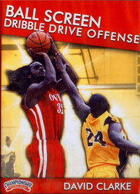 Thumbnail for Ball Screen Dribble Drive Offense by Dave Clarke Instructional Basketball Coaching Video