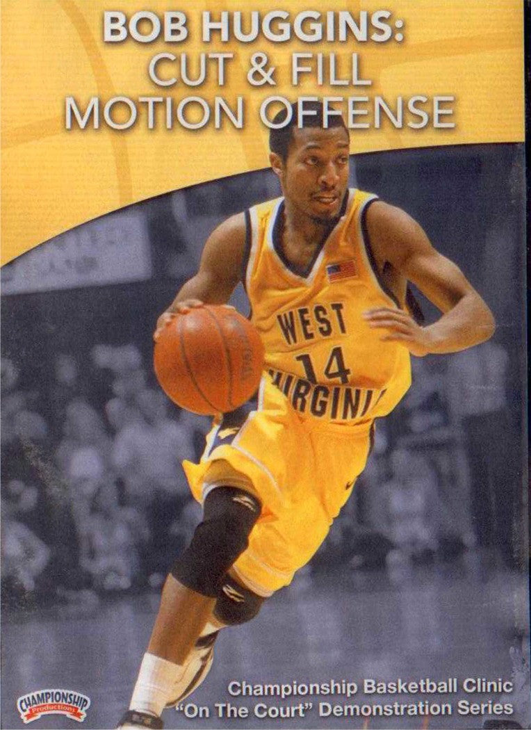 The Cut & Fill Motion Offense by Bob Huggins Instructional Basketball Coaching Video