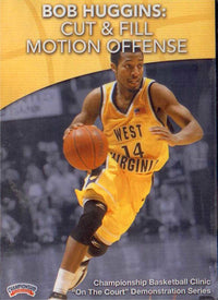 Thumbnail for The Cut & Fill Motion Offense by Bob Huggins Instructional Basketball Coaching Video