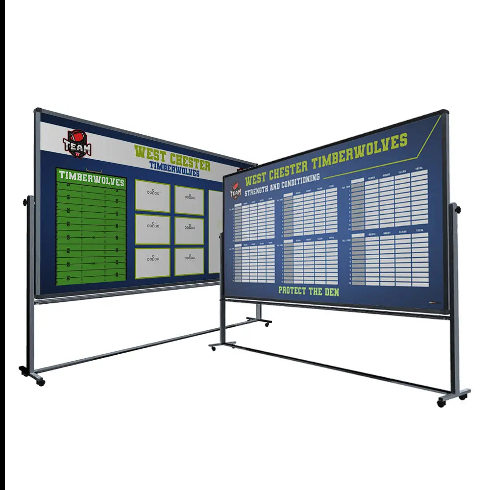 custom football locker room whiteboard 