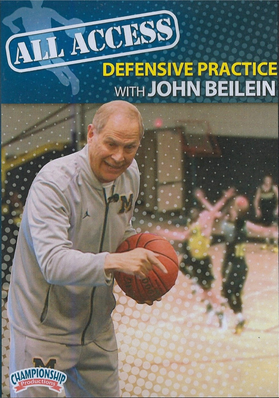 All Access Basketball Defensive Practice John Beilein by John Beilein Instructional Basketball Coaching Video