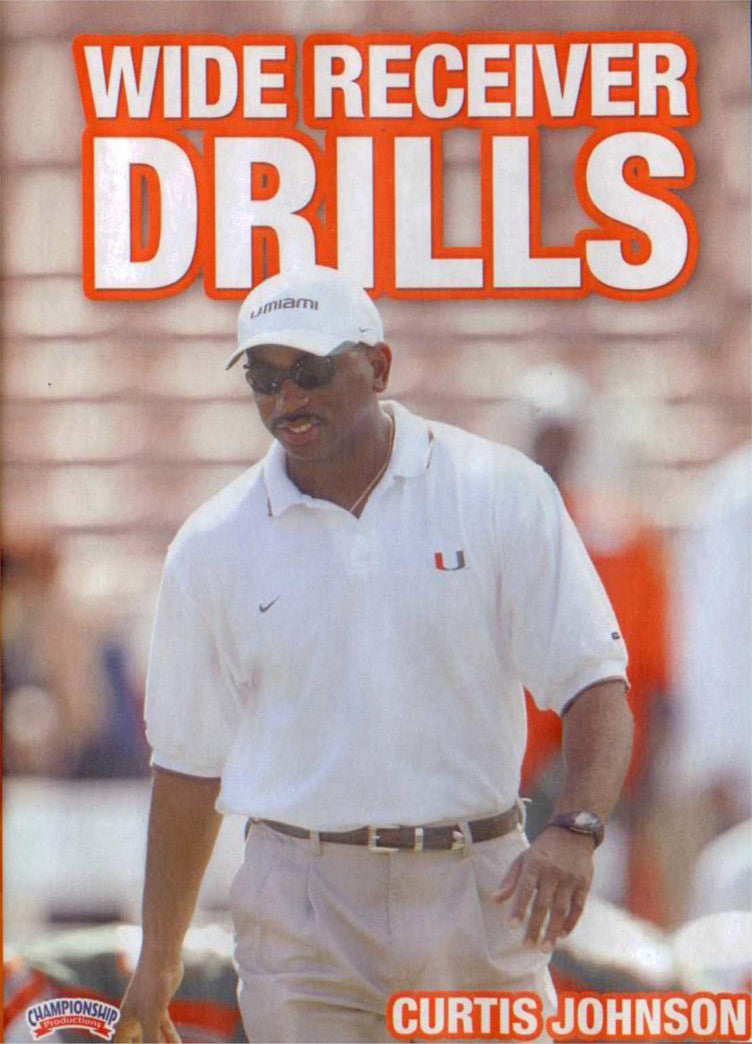 Wide Receiver Drills Dvd(johnson) by Curtis Johnson Instructional Basketball Coaching Video