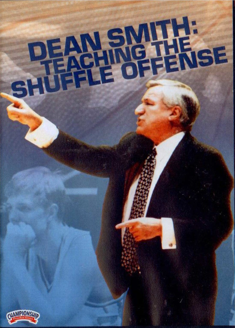 Dean Smith: Teaching The Shuffle Offense by Dean Smith Instructional Basketball Coaching Video