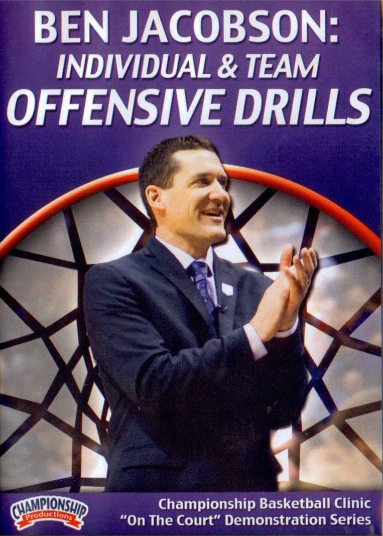 Individual & Team Offensive Drills by Ben Jacobson Instructional Basketball Coaching Video
