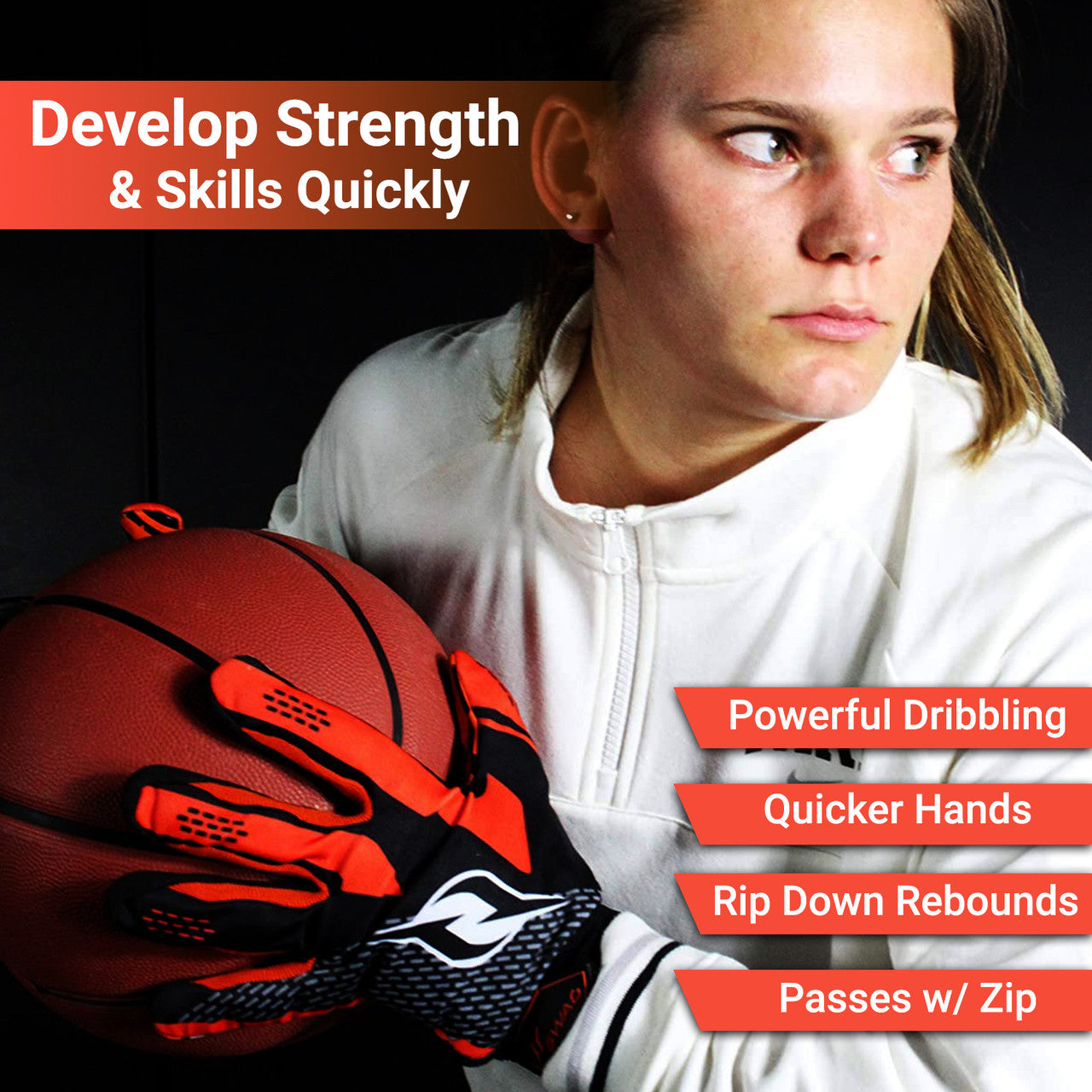 Why use weighted basketball dribbling gloves?
