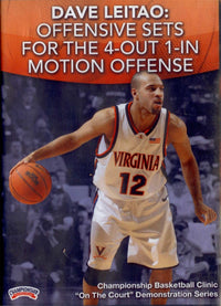 Thumbnail for Offensive Sets For The 4--out 1--in Motion Offense by Dave Leitao Instructional Basketball Coaching Video