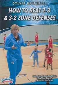 Thumbnail for How to Beat 2-3 & 3-2 Zone Defenses by Sylvia Hatchell Instructional Basketball Coaching Video