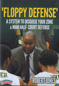 Thumbnail for Floppy Defense To Disguise Your Zone & Man Defense by Robert Jones Instructional Basketball Coaching Video