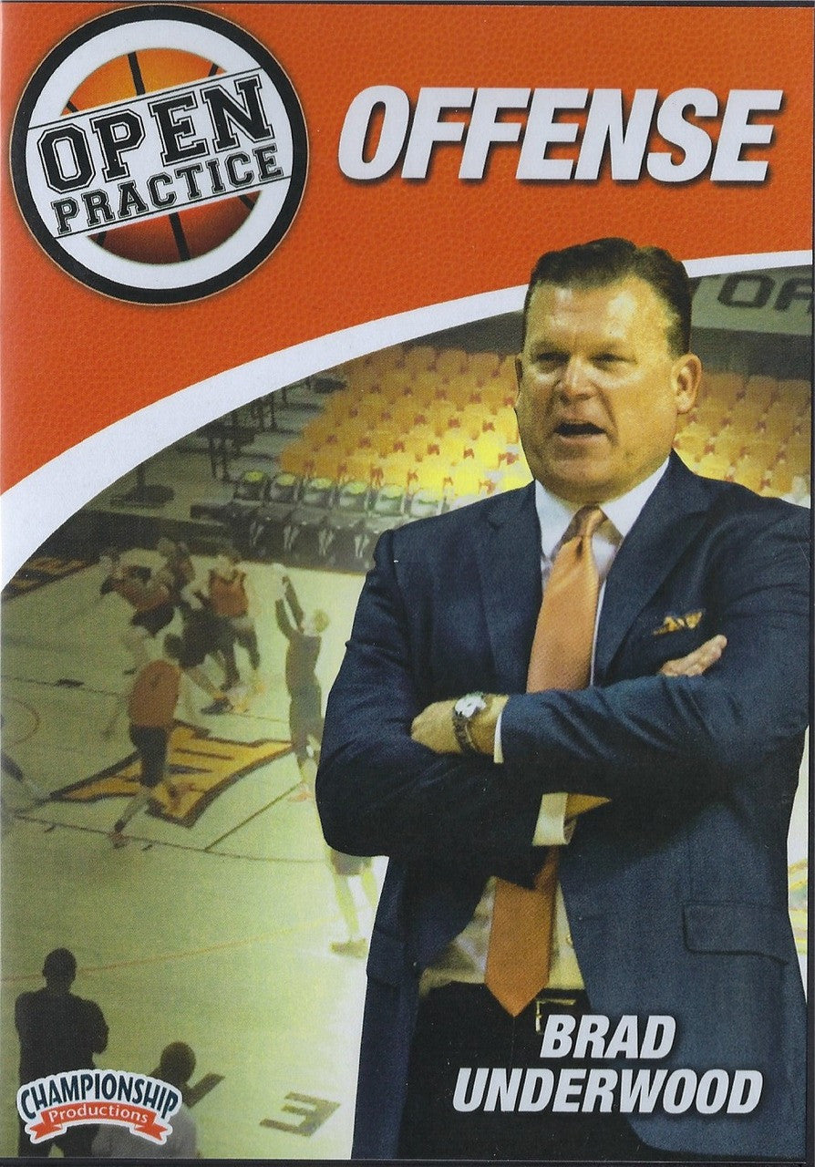 Open Practice Brad Underwood Offense by Brad Underwood Instructional Basketball Coaching Video