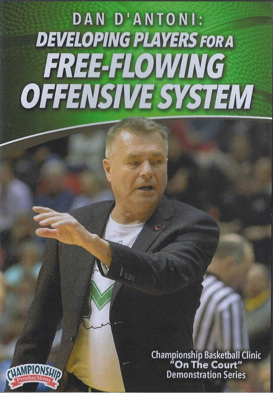 Developing Players for a Free Flowing Offensive System by Dan D'Antoni Instructional Basketball Coaching Video