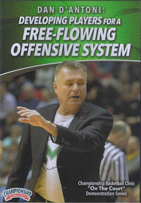 Thumbnail for Developing Players for a Free Flowing Offensive System by Dan D'Antoni Instructional Basketball Coaching Video