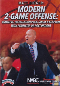 Thumbnail for Modern 2 Game Offense for Basketball by Matt Figger Instructional Basketball Coaching Video
