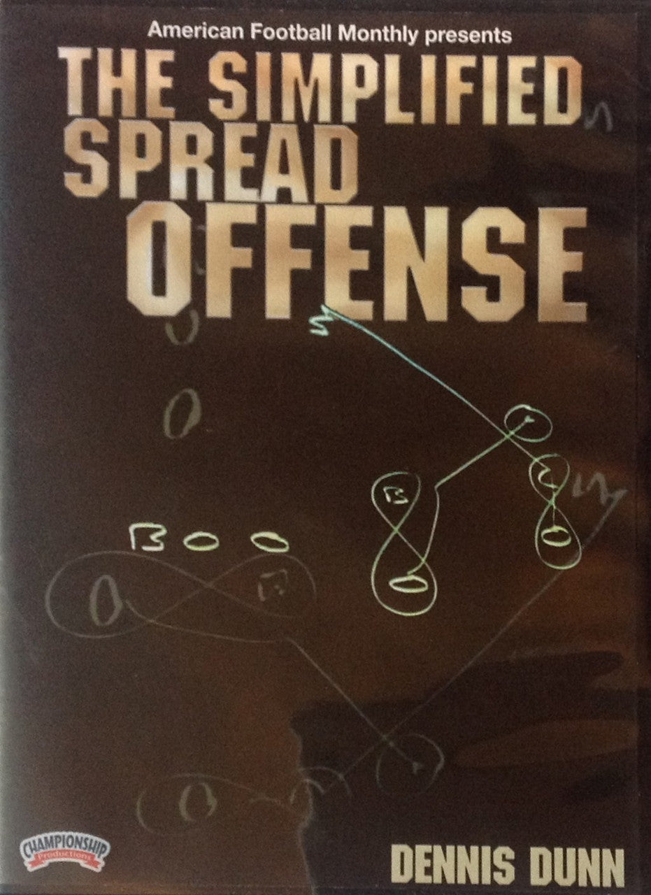 The Simplified Spread Offense Dvd(dunn) by Dennis Dunn Instructional Basketball Coaching Video