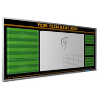 Thumbnail for Custom lacrosse magnetic whiteboard locker room dry erase