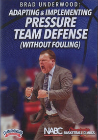 Thumbnail for Basketball Pressure Defense Without Fouling by Brad Underwood Instructional Basketball Coaching Video