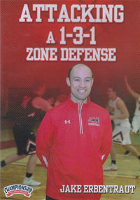 Thumbnail for Attacking a 1-3-1 Zone Defense by Jake Erbentraut Instructional Basketball Coaching Video