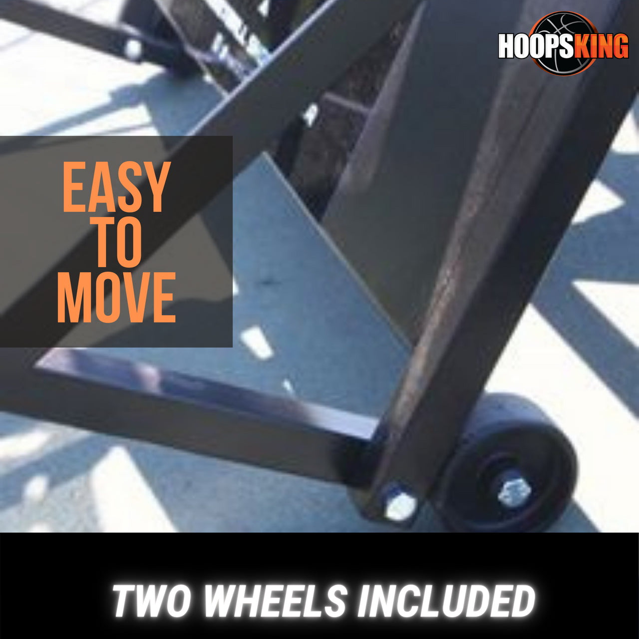 Wheel Kit for the iC3 Basketball Shot Rebounder