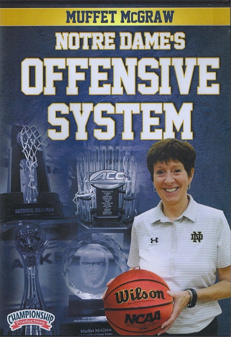 Notre Dame's Offensive System by Muffet McGraw Instructional Basketball Coaching Video