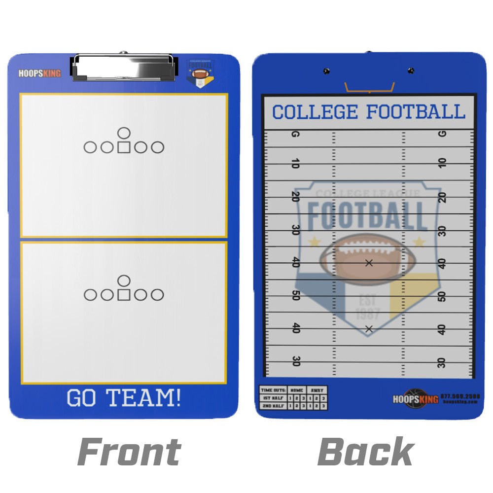 personalized football dry erase board