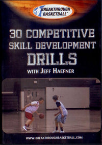 Thumbnail for 30 Competitive Skill Development Drills by Jeff Haefner Instructional Basketball Coaching Video