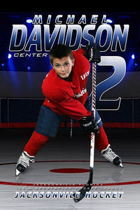 Thumbnail for Custom sports banner for hockey senior