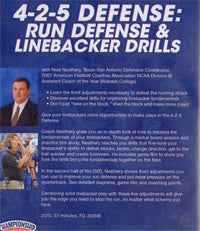 Thumbnail for (Rental)-4-2-5 Defense: Run Defense & Linebacker Drills