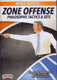 Thumbnail for Zone Offense Philosophy, Tactics, & Sets by Mike White Instructional Basketball Coaching Video