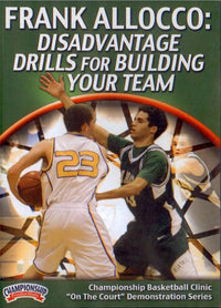 Thumbnail for Disadvantage Drills For Building Your Team by Frank Allocco Instructional Basketball Coaching Video