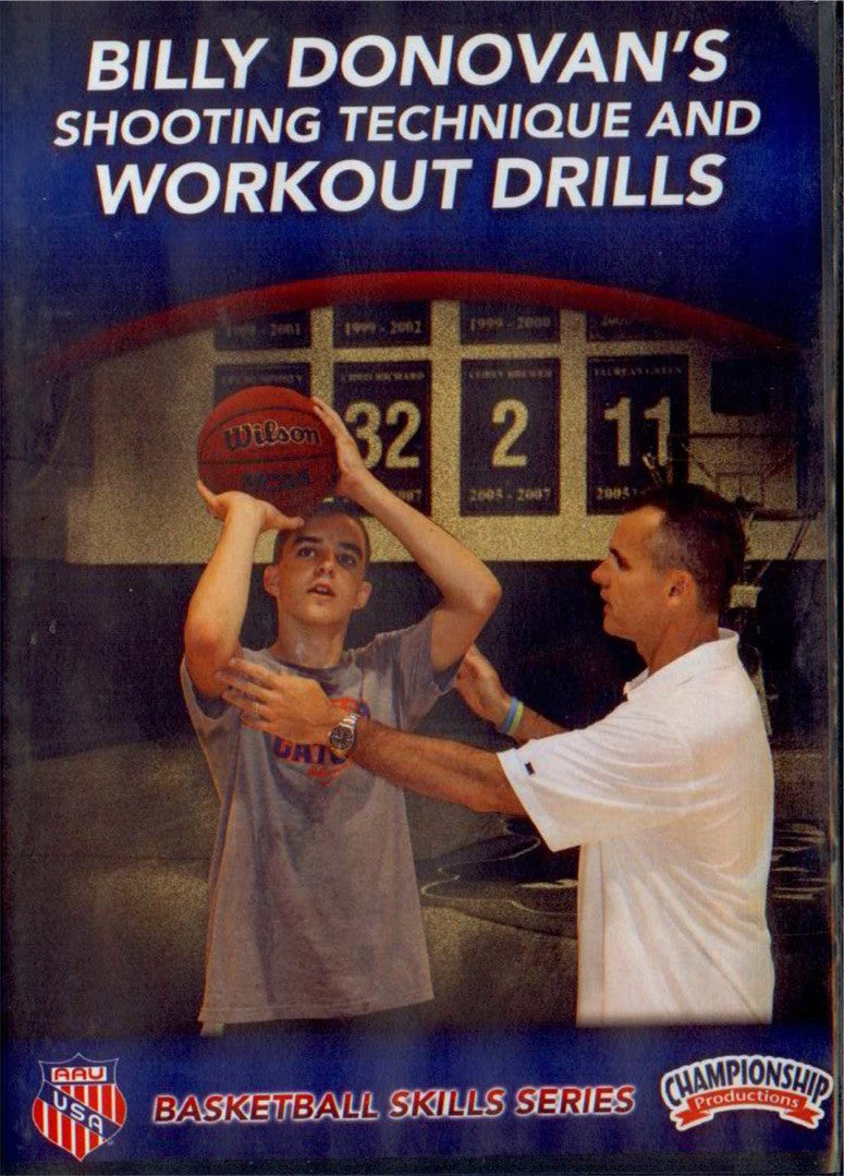 Shooting Technique & Workout Drills by Billy Donovan Instructional Basketball Coaching Video