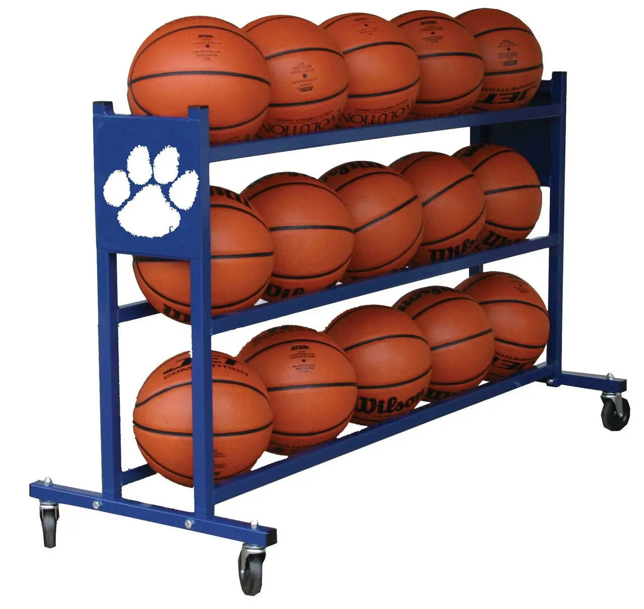 Custom Basketball Volleyball Soccer Ball Rack – HoopsKing