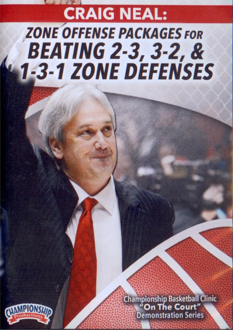 Zone Offense Packages For Multiple Zone Defenses by Craig Neal Instructional Basketball Coaching Video