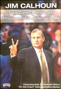 Thumbnail for Total Zone Offense & Pressure Man by Jim Calhoun Instructional Basketball Coaching Video