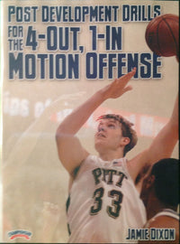 Thumbnail for Post Development Drills For The 4--out, 1--in Motion by Jamie Dixon Instructional Basketball Coaching Video