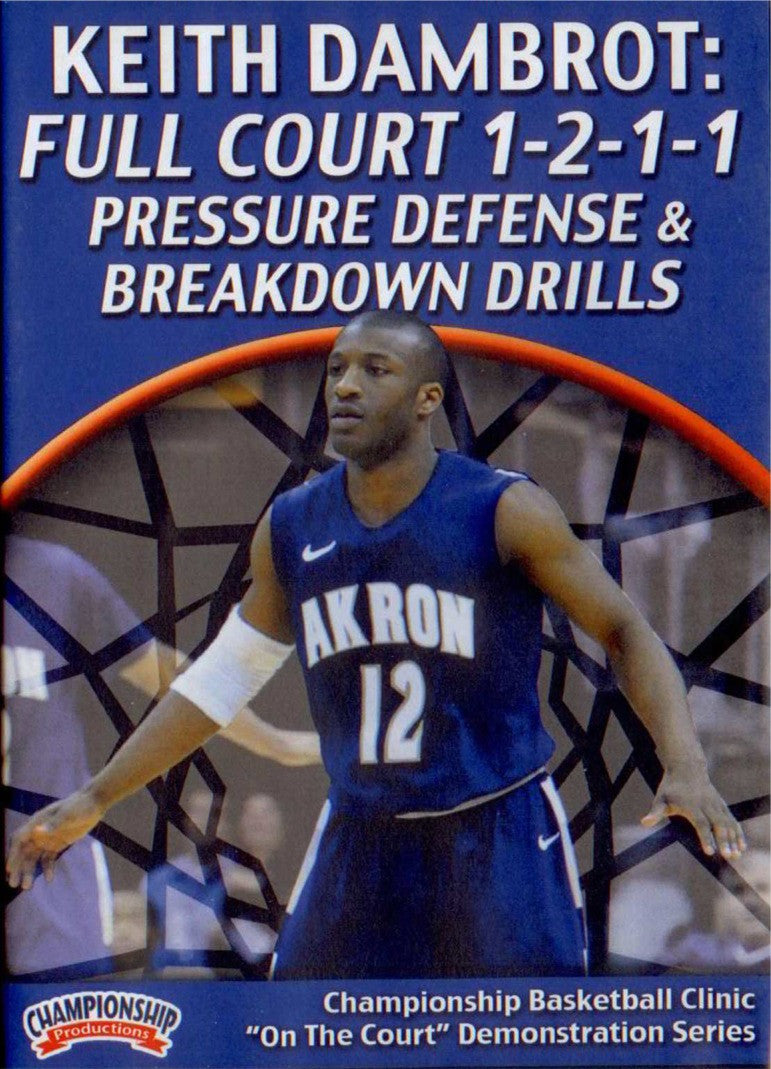 Full Court 1-2-1-1 Pressure Defense & Drills by Keith Dambrot Instructional Basketball Coaching Video