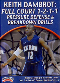 Thumbnail for Full Court 1-2-1-1 Pressure Defense & Drills by Keith Dambrot Instructional Basketball Coaching Video