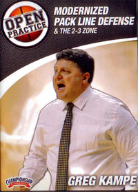 Thumbnail for Modernized Pack Line Defense & The 2-3 Zone by Greg Kampe Instructional Basketball Coaching Video