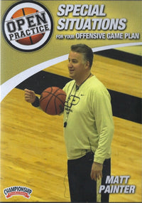 Thumbnail for Special Situations For Your Offensive Game Plan by Matt Painter Instructional Basketball Coaching Video