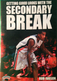 Thumbnail for Getting Good Looks With The Secondary Break by Rob Judson Instructional Basketball Coaching Video