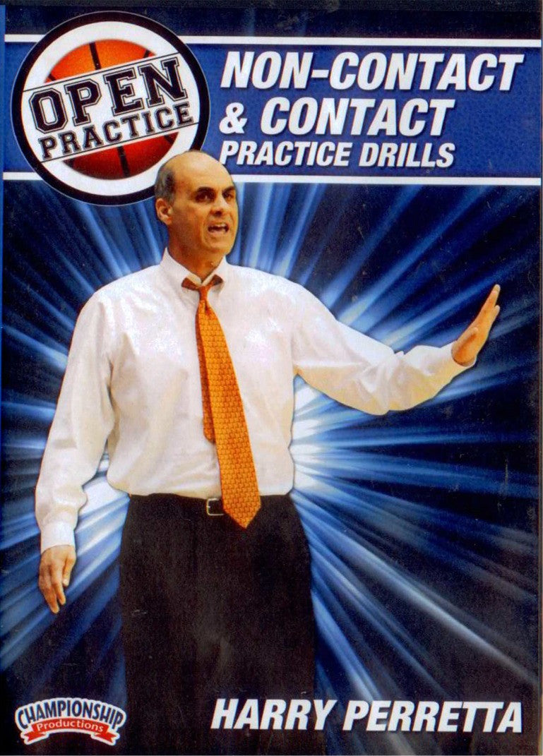 Non-contact & Contact Practice Drills by Harry Perretta Instructional Basketball Coaching Video