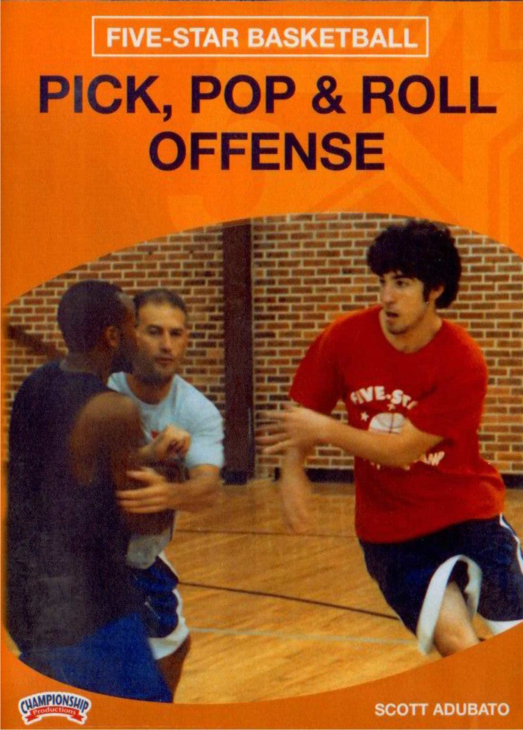 Pick, Pop And Roll Offense by Scott Adubato Instructional Basketball Coaching Video