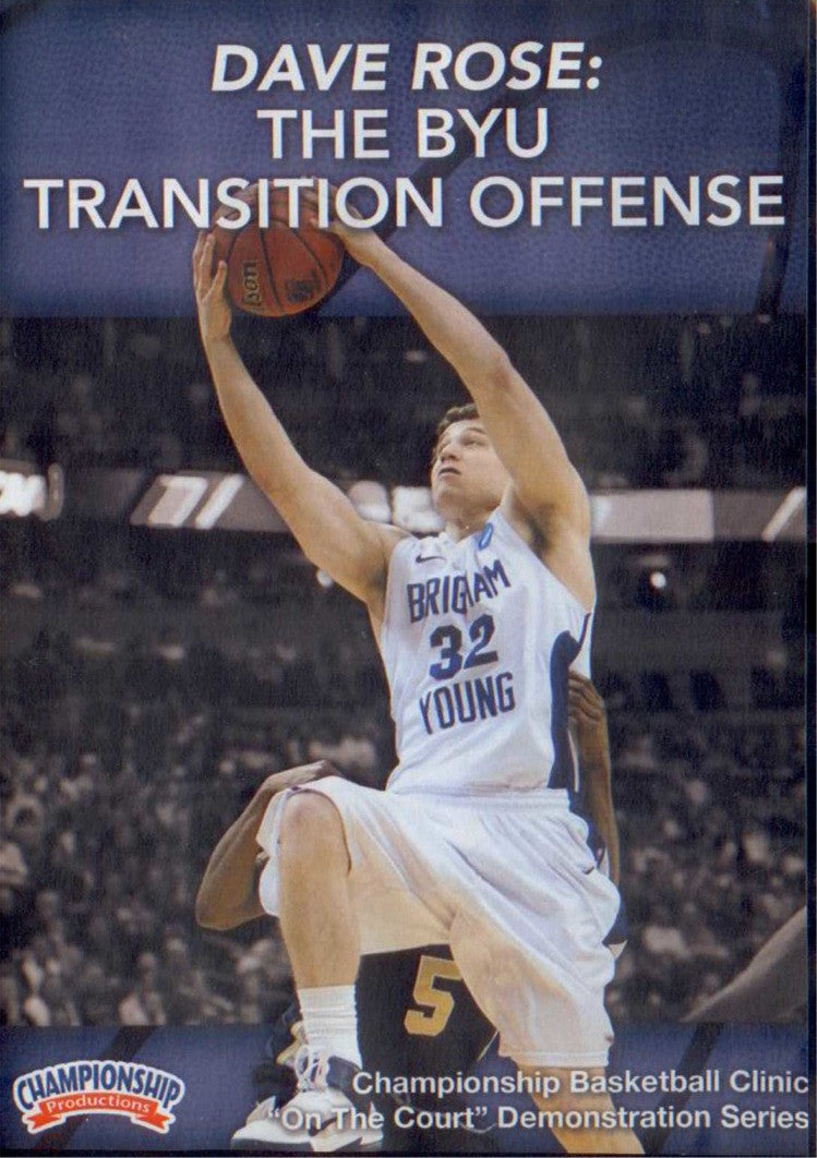 The Byu Transition Offense by Dave Rose Instructional Basketball Coaching Video