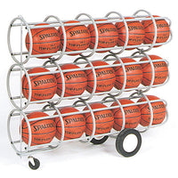 Thumbnail for Lockable Basketball Storage Rack