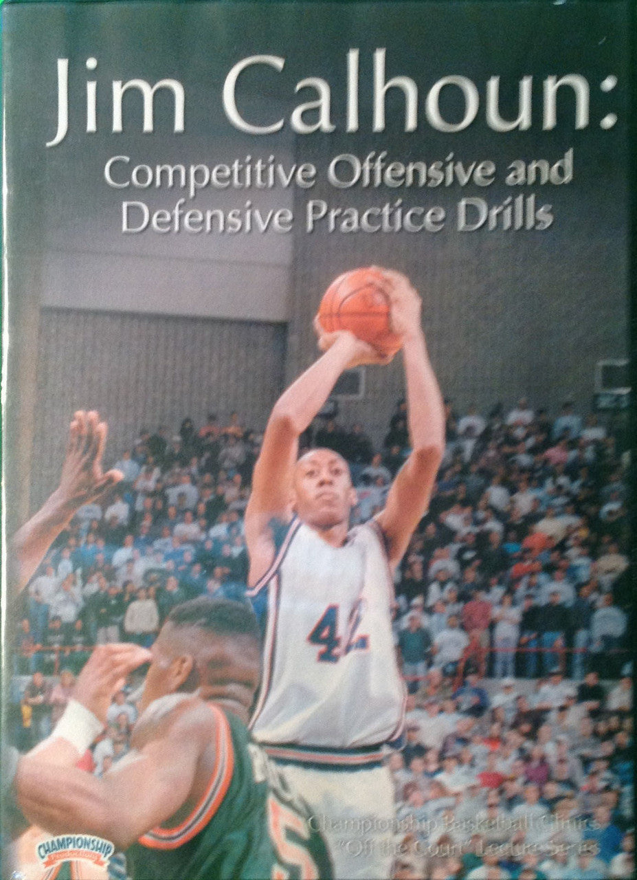 Competitive Offensive And Defensive by Jim Calhoun Instructional Basketball Coaching Video