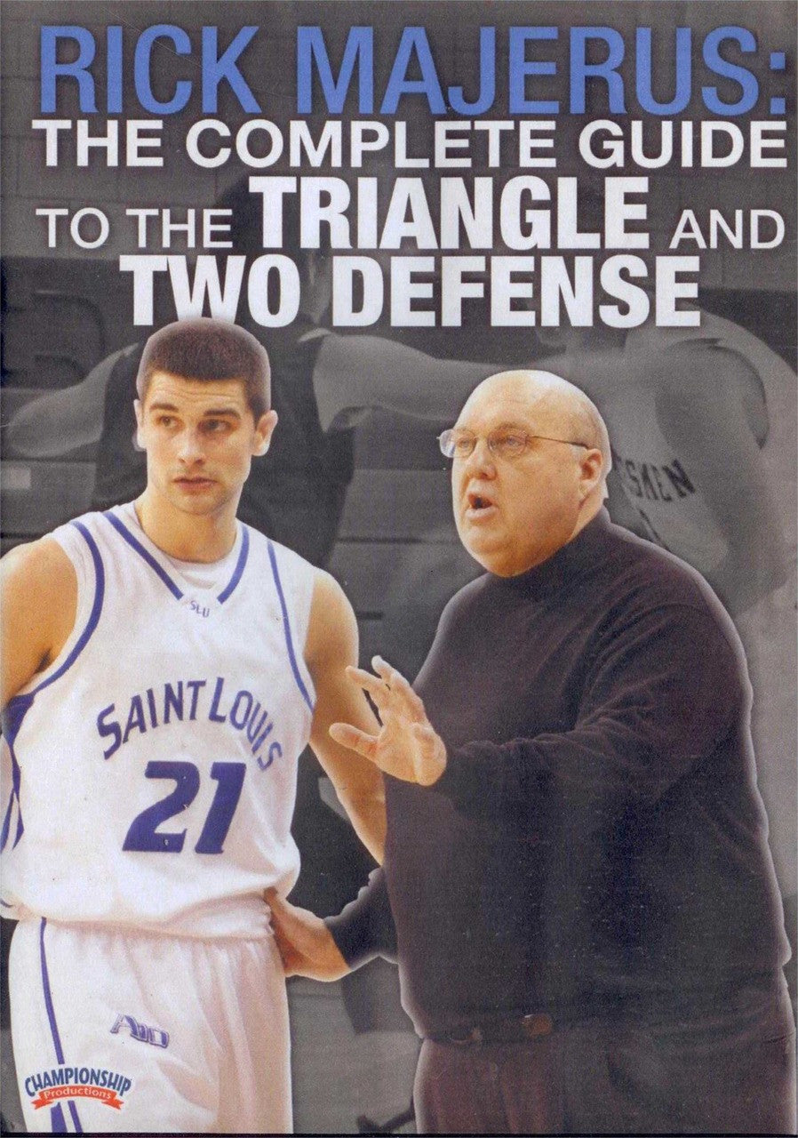 Complete Guide To Triangle & Two Defense by Rick Majerus Instructional Basketball Coaching Video