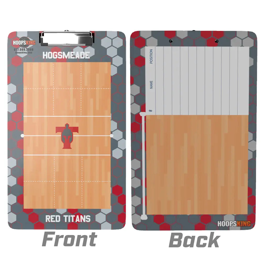 custom volleyball coaching clipboard gift