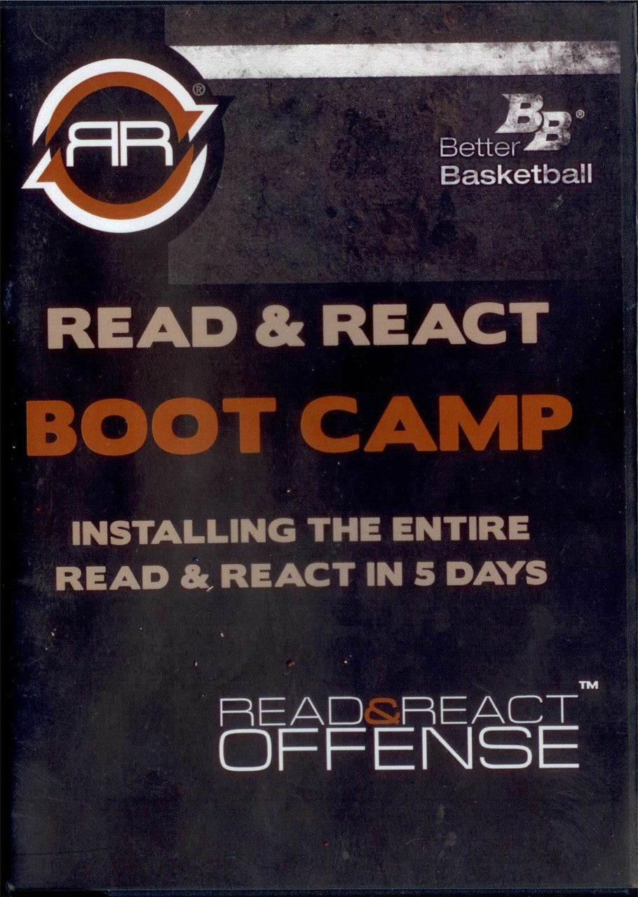 Read & React Offense Boot Camp Dvd by Rick Torbett Instructional Basketball Coaching Video